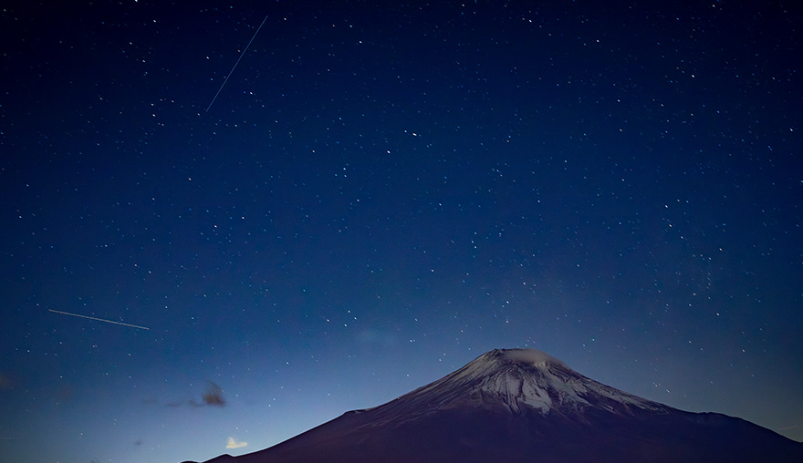 満天の星空を満喫